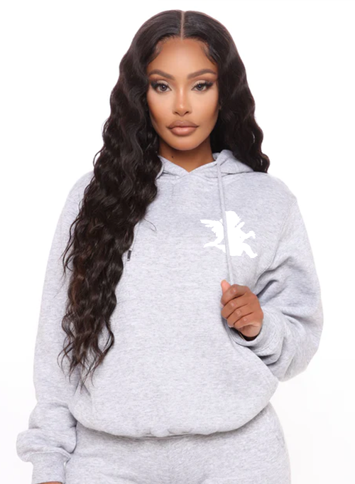 Bandits Angel Hoodie - Carbon Grey