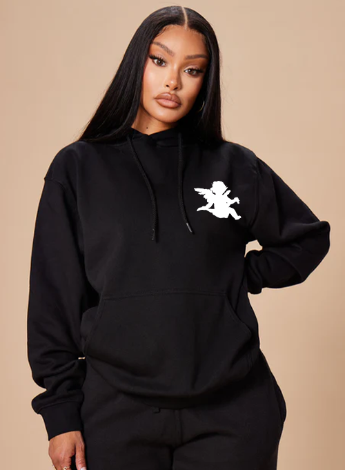 Bandits Angel Hoodie - Black