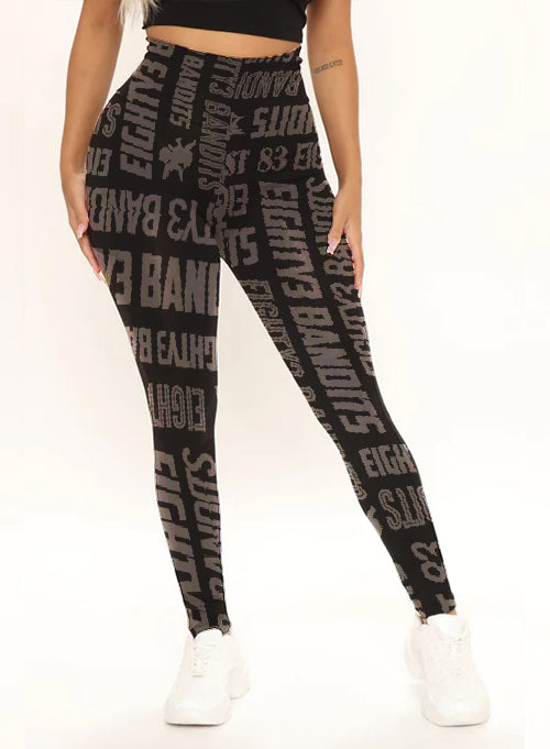 Bandits Brand It Leggings - Black