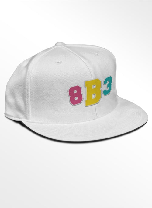 Bandits Letterman Snapback - White