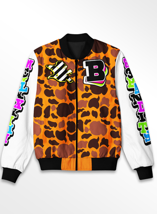 Jungle Drip Bomber Jacket