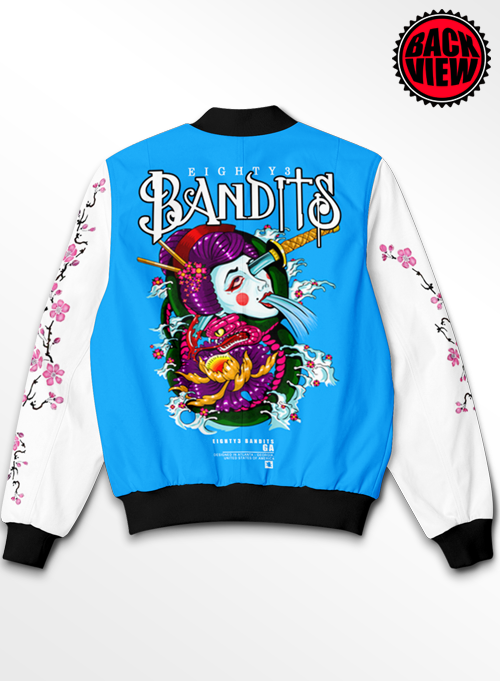 Unlucky Bandits Bomber Jacket