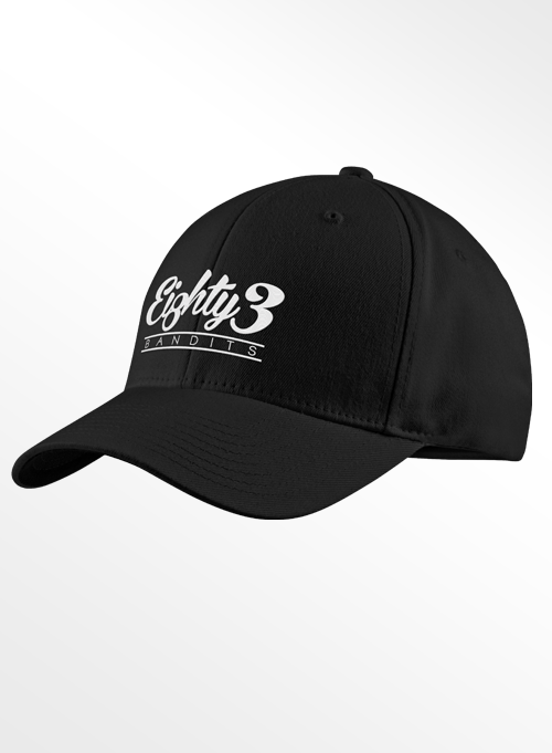 Ei8hty 3 Dad Hat - Black