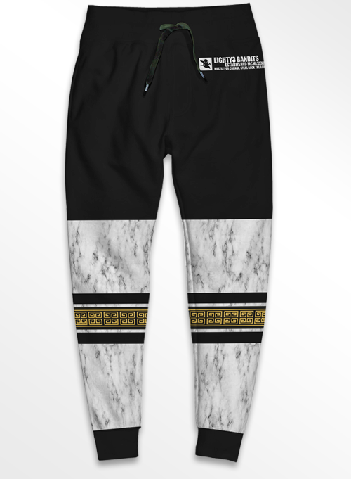 Marble & Gold Joggers