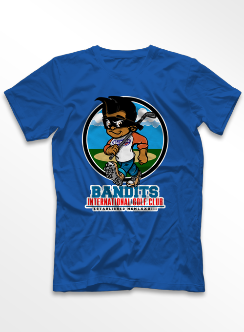 Bandits Golf Club Tee