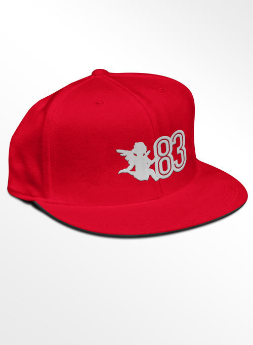 Just 83 Snapback - Red