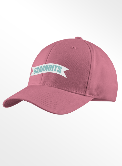 Bandits Waves Dad Hat - Pink