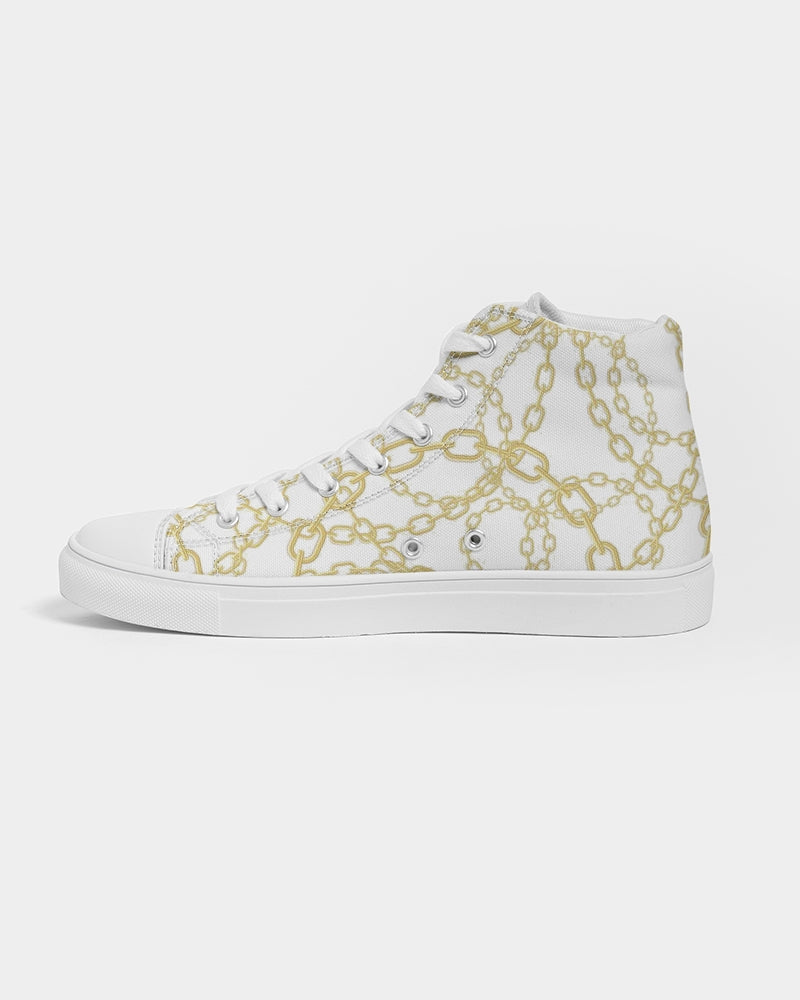 Golden Chains Canvas High Top Sneaker