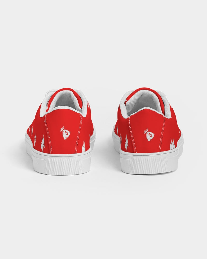 Rag 2 Riches Leather Sneaker - Red